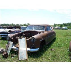1950 HUDSON 4DR, COMPLETE, HAS SOME RUST AND DMGE