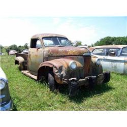 1947 STUDEBAKER PICKUP-COMPLETE HAS RUST