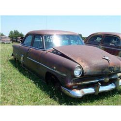 1953 FORD CUSTOMLINE, 4DR POST, COMPLETE, HAS RUS