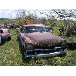 1956 PLYMOUTH 2DR POST PROJECT-PARTS