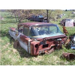 1959 CHEVROLET 4DR POST PARTS CAR