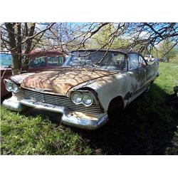 1958 PLYMOUTH SAVOY 2DR HARD TOP