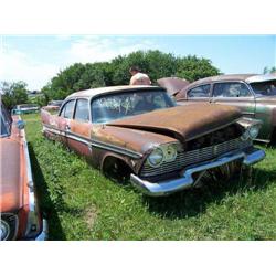 1958 PLYMOUTH 2DR POST BELVEDERE