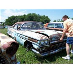 1958 OLDSMOBILE 88 4DR  TRI-POWER MOTOR