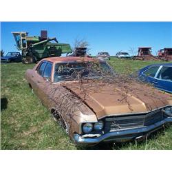 1970 CHEVROLET MALIBU, 4DR, GOLD, COMPLETE