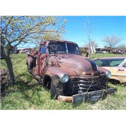 1949 CHEVROLET PICKUP- LONG BOX