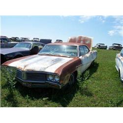 1967 BUICK LESABRE, 4DR, COMPLETE, WHITE, HAS RUS