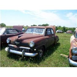 STUDEBAKER, 4DR SUICIDE, BLACK, COMPLETE, INTERIO