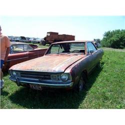 DODGE DART 2DR HT, BLACK , INTERIOR COMPLETE, RED