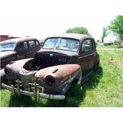 1941 FORD 2DR, INTERIOR BAD, COMPLETE, BULLET HOL