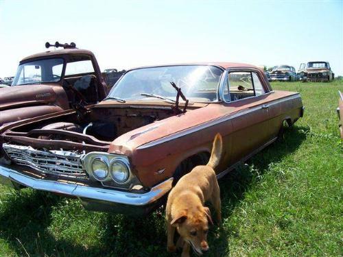 1963 Chevrolet Impala 2dr Ht Interior Bad No Mt