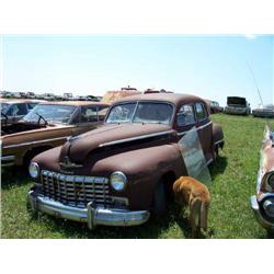 1948 DODGE 4DR SUICIDE DOORS, COMPLETE, INTERIOR 