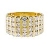 Image 2 : 1.90 ctw Diamond Ring - 18KT Yellow Gold