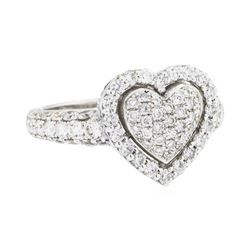 1.50 ctw Diamond Ring - 14KT White Gold