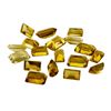 Image 2 : 7.34 ctw.Natural Emerald Cut Citrine Quartz Parcel of Eighteen