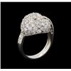 Image 4 : 14KT White Gold 1.74 ctw Diamond Ring