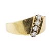 Image 1 : 0.30 ctw Diamond Ring - 14KT Yellow Gold