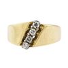 Image 2 : 0.30 ctw Diamond Ring - 14KT Yellow Gold