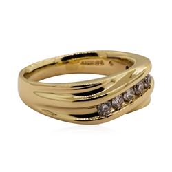 0.60 ctw Diamond Ring - 14KT Yellow Gold