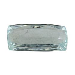 7.91 ct.Natural Cushion Cut Aquamarine