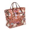 Image 2 : Gucci Pink Canvas Leather Small Floral Tote Bag