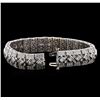 Image 3 : 10.00 ctw Diamond Bracelet - 18KT White Gold