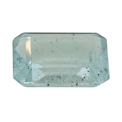 4.89 ct. Natural Emerald Cut Aquamarine