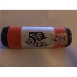 10 Dollar US Mint Roll Wyoming D State Quarters