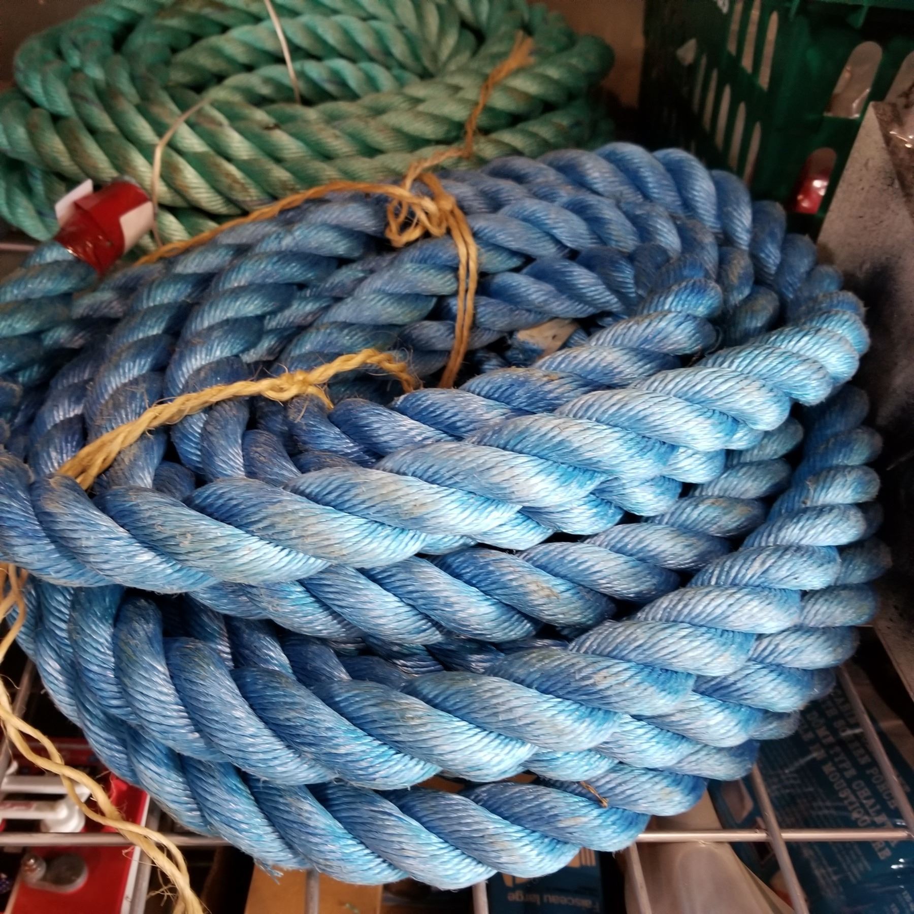 2 LARGE ROPES