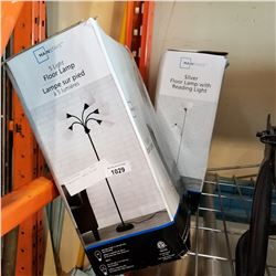 2 MAINSTAYS LAMPS IN BOX