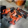 Image 2 : BLACK AND DECKER 14.4V CORDLESS SKILSAW, SAWZALL DRILLS BATTERIES AND CHARGER