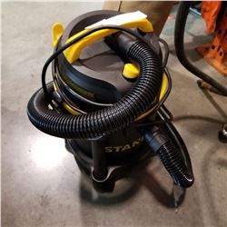 STANLEY 3HP 3 GALLON SHOP VAC W/ HOSE AND ATTACHMENT