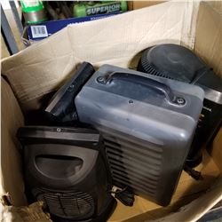 BOX OF SHOP HEATERS