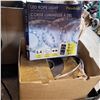 Image 1 : BOX OF LED ROPE LIGHTS AND 200 FT OF ADHESIVE MAGNETIC STRIPPING