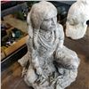 Image 3 : CONCRETE NATIVE FIGURE STATUE