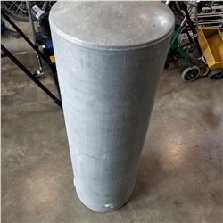 5FT TALL METAL CYLINDER