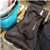 Image 1 : SET OF 2 BLACK MADSHUS SUITCASE AND CARRY ON W/ WHEELS