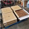 Image 1 : 260 SQ/FT OF 20 x 20" BROWN TILE