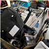 Image 1 : PALLET OF RETURNED DRYING RACKS, OFFICE CHAIR, ETC