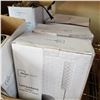Image 2 : 3 FLOOR LAMPS IN BOX, PARABOLIC HEATER, AND OTHER HEATER