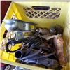 Image 2 : YELLOW CRATE OF TOOLS
