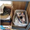 Image 1 : BIN OF 22A REFRIDGERANT, DURACOOL REFRIDGERANT GAUGE, AND BOX OF NAILS