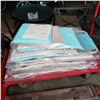 Image 1 : 4 NEW FOLDING PATIO CHAIRS AND 2 SETS OF CUSHIONS