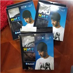 3 NEW BLUETOOTH TOQUES