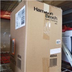 HAMILTON BEACH COFFEE BREWER IN BOX