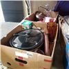 Image 1 : GEORGE FOREMAN GRILL, SLOW COOKER, AND KITCHEN ITEMS
