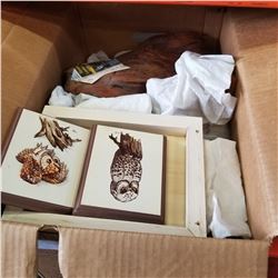 BOX OF OWL COLLECTIBLES