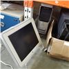Image 1 : APPLE STUDIO DISPLAY, AIRPORT EXTREME BASE STATION, KEYBOARD, AND DELL COMPUTER
