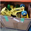 Image 1 : BOX LOT OF TONKA TRUCKS AND JOHN DEERE TRUCK