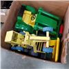 Image 2 : BOX LOT OF TONKA TRUCKS AND JOHN DEERE TRUCK